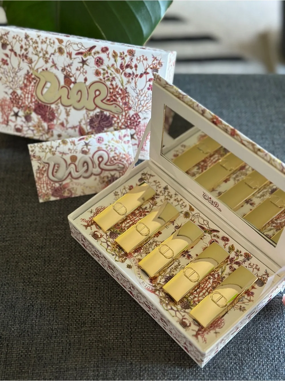 NEW Limited Edition Dior Rouge Snake Year Deluxe Sample Set